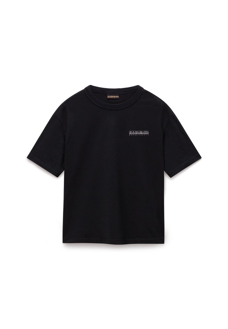Napapijri T-shirt print zwart Napapijri T-shirt print zwart