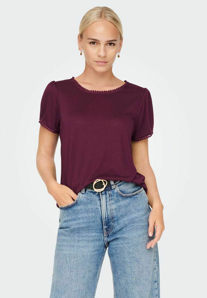 ONLY DETAILREICHES - T-shirt print - winetasting