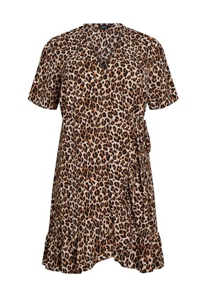 Day dress - brown