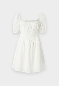 VOILE MINI DRESS  - Cocktail dress / Party dress - ecru