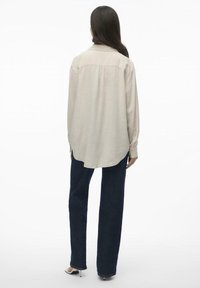 Vero Moda VMLINN LS - Nööpidega pluus - sand