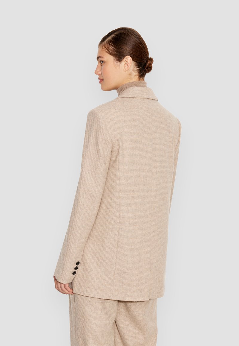 Damen Parkas | 12storeez ZWEIREIHER MIT KLAPPEN Kurzmantel beige/beige-meliert - TS83980 Damen Parkas | 12storeez ZWEIREIHER MIT KLAPPEN Kurzmantel beige/beige-meliert - TS83980
