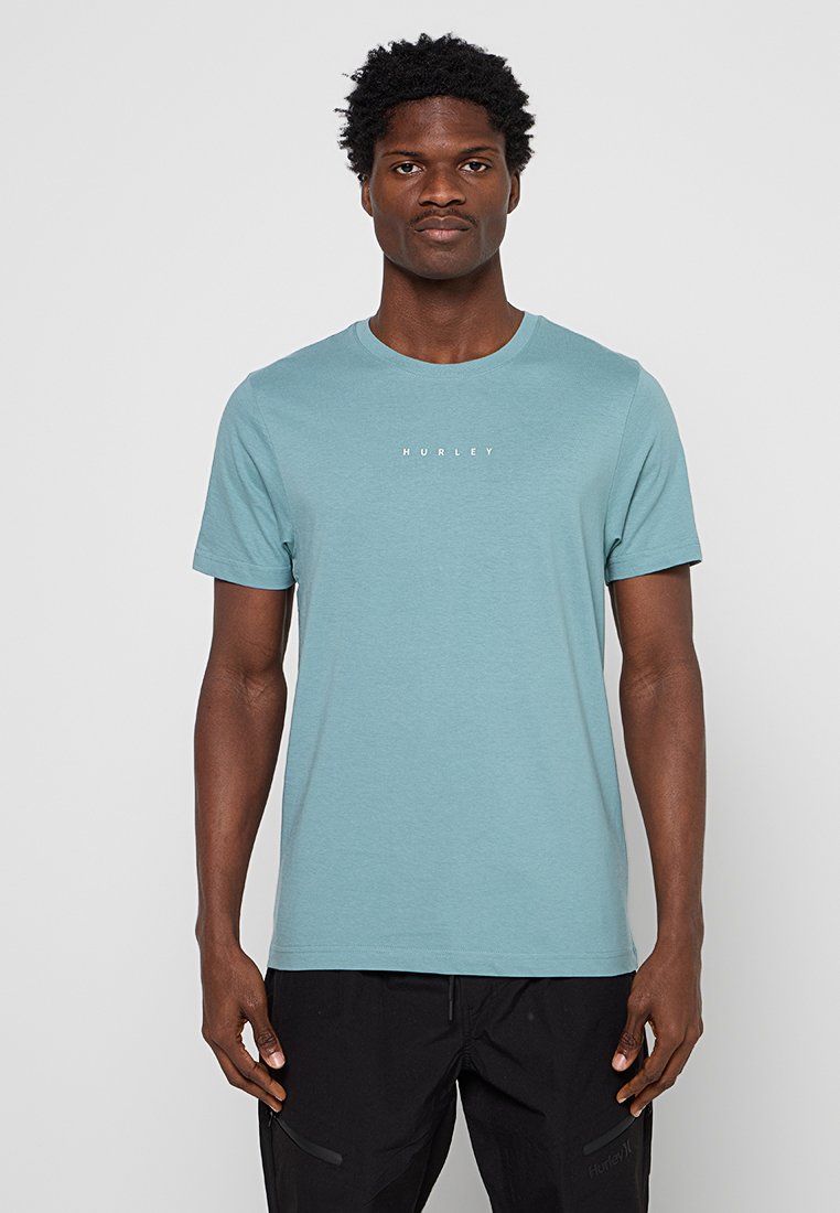 hurley T-shirt print groen