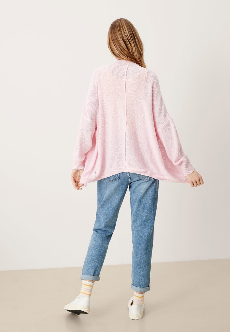Damen Strickjacken | QS by s.Oliver LOOSE FIT Strickjacke light pink/rosa - PO12083 Damen Strickjacken | QS by s.Oliver LOOSE FIT Strickjacke light pink/rosa - PO12083