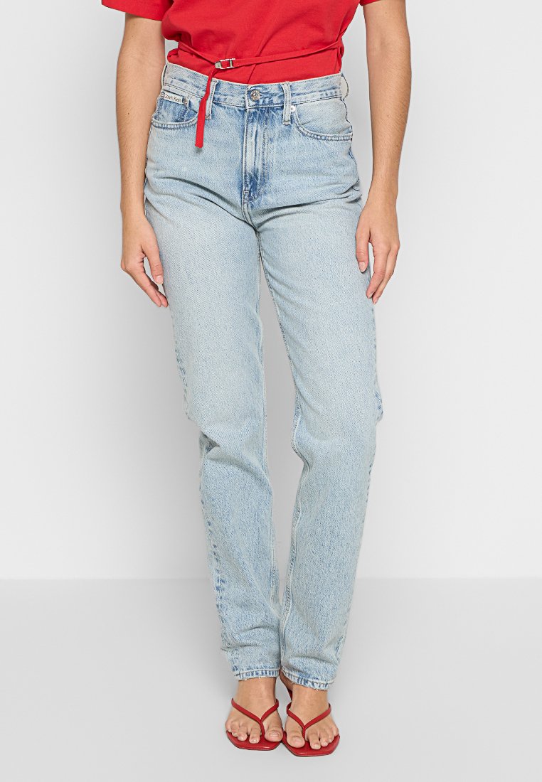 Calvin Klein Jeans Slim fit jeans lichtblauw denim Calvin Klein Jeans Slim fit jeans lichtblauw denim