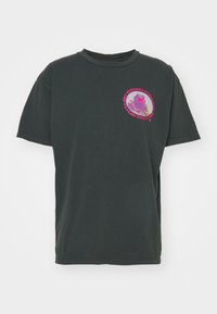 SLIMEY WORLD UNISEX - Print T-shirt - vintage black