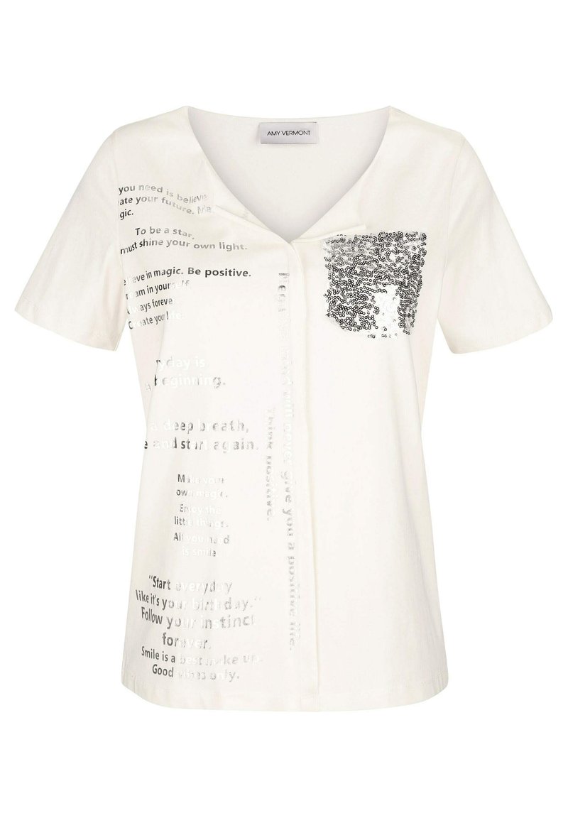Damen T-Shirts | Amy Vermont T-Shirt print off white/offwhite - BM05591 Damen T-Shirts | Amy Vermont T-Shirt print off white/offwhite - BM05591