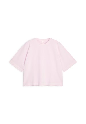 ARKET, ARKET ALBA BOXY T-SHIRT - T-shirt basique - pink melange