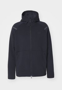 Under Armour UNSTOPPABLE FLEECE - Zip-up sweatshirt - black