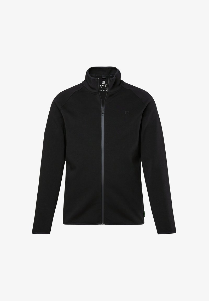 JP1880 STEHKRAGEN Felpa con zip black/nero - Main Image