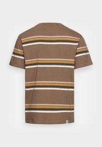 Anerkjendt T-shirt med print - brown