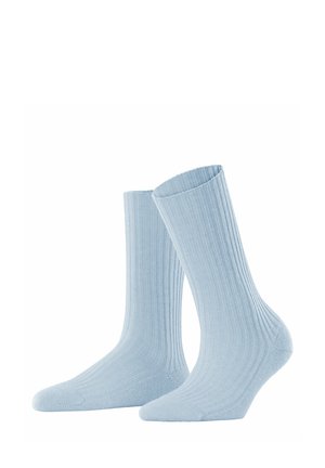 FALKE COSY WOOL BOOT - Chaussettes - light blue