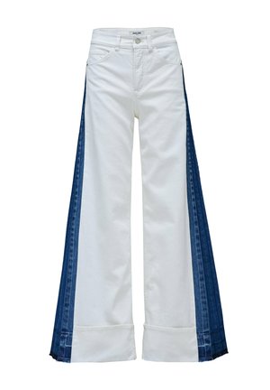 Salsa Jeans FAITH PUSH IN WIDE - Vaqueros a campana - weiß