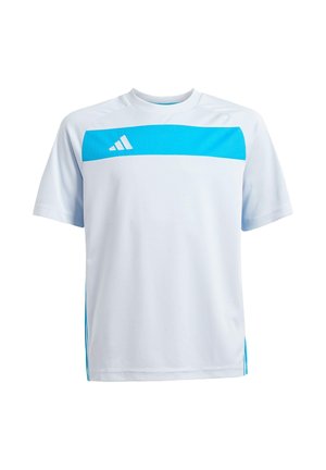 T-shirt con stampa - halo blue shock cyan white