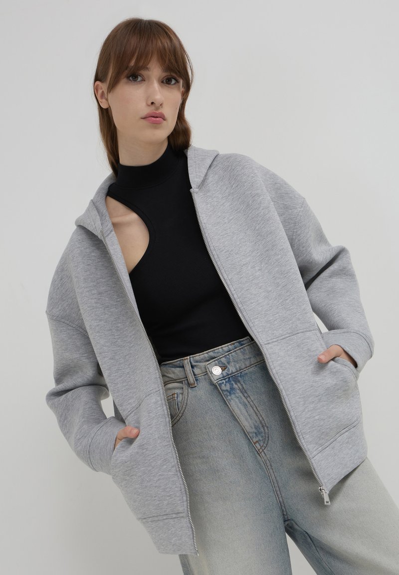 Calliope Felpa con cappuccio - gris