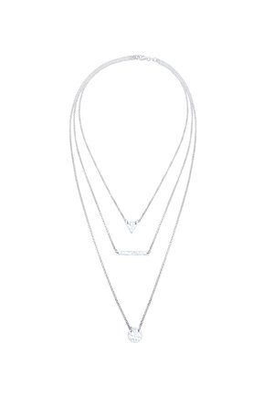 SET - Halskæder - silver-colored