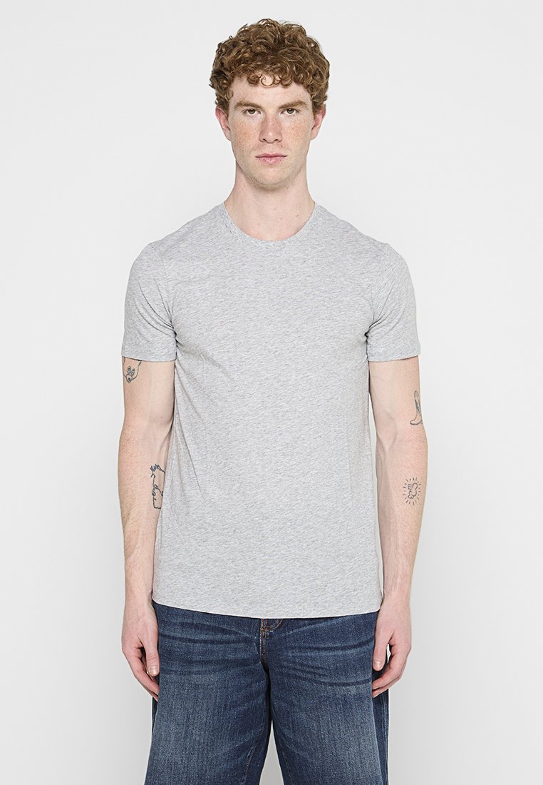 Armani Exchange T-shirt basic grijs
