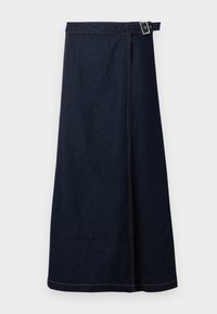 VMCALISTA ANKEL SKIRT - Φούστα σε γραμμή Α - dark blue denim