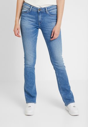 Bootcut jeans - light-blue denim