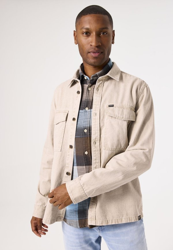 Leichte Jacke - sand