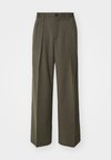 WIDE TROUSERS - Stoffhose - driftwood