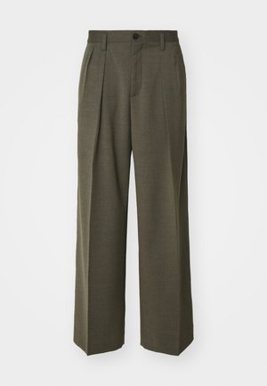 Filippa K WIDE TROUSERS - Calças - driftwood