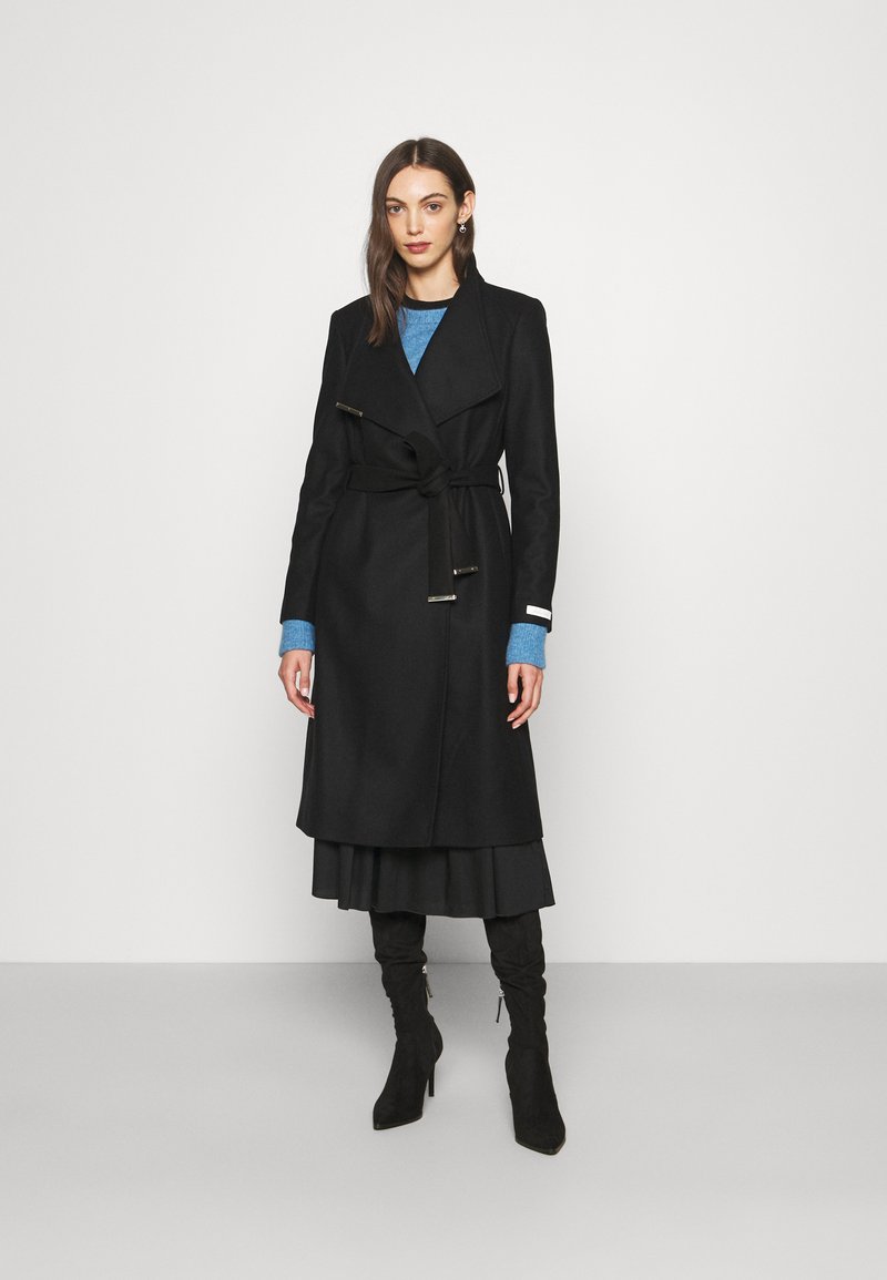 Ted Baker ROSE - Klassischer Mantel - black/schwarz - Zalando.de