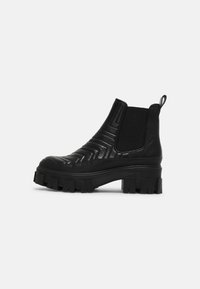 Billi Bi Kotníkové boty na platformě - black