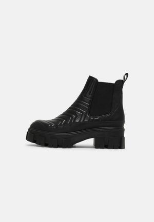 Botines con plataforma - black