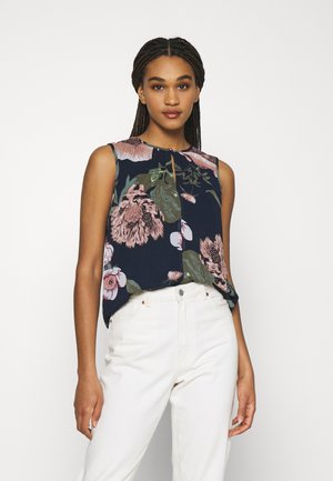 VMKATNISS BUTTON - Top - navy blazer