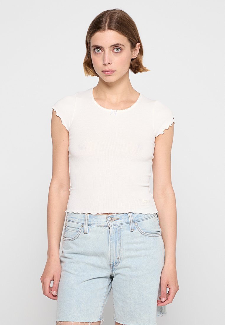 Tommy Jeans T-shirt basic wit