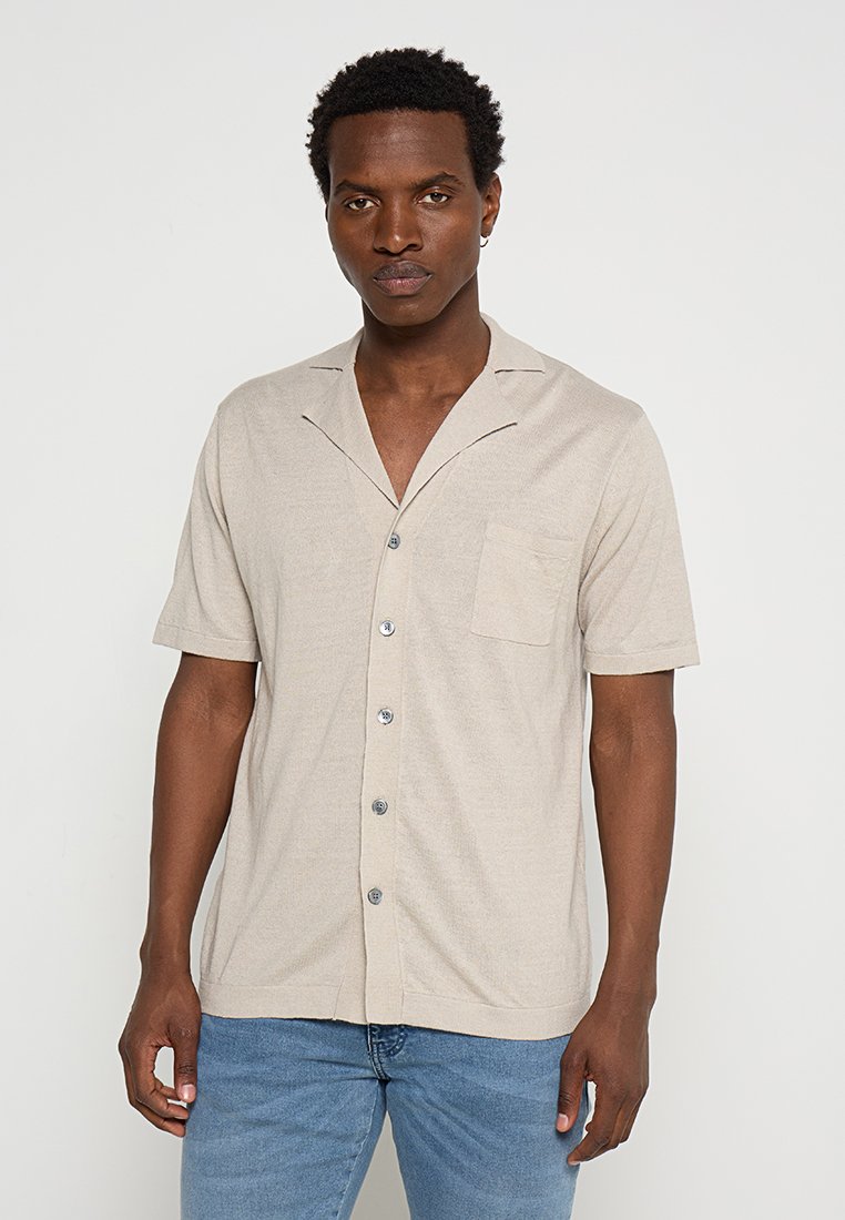 PROFUOMO Overhemd beige PROFUOMO Overhemd beige