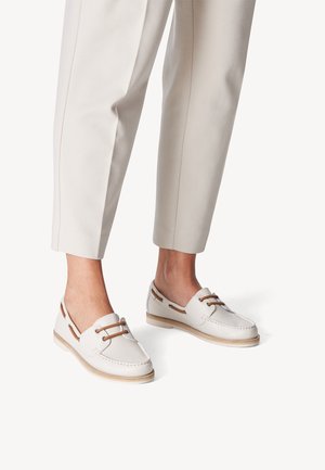 Tamaris, Chaussures bateau - white