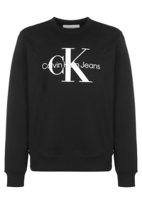 Calvin Klein Jeans - CORE MONOGRAM CREWNECK - Felpa - ck black Immagine in miniatura 1