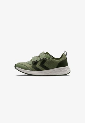 Hummel, TURBO RUN 1.0 JR UNISEX - Sneakers - tea