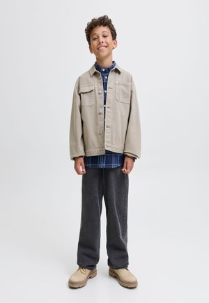 Jack & Jones Junior, gy fit JJIALEX JJCLASSIC SQ 737 JNR Junior - Trapézfarmer - black denim