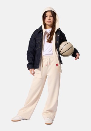 HUGO Kids, CARDIGAN À CAPUCHE - Sweat zippé - new beige
