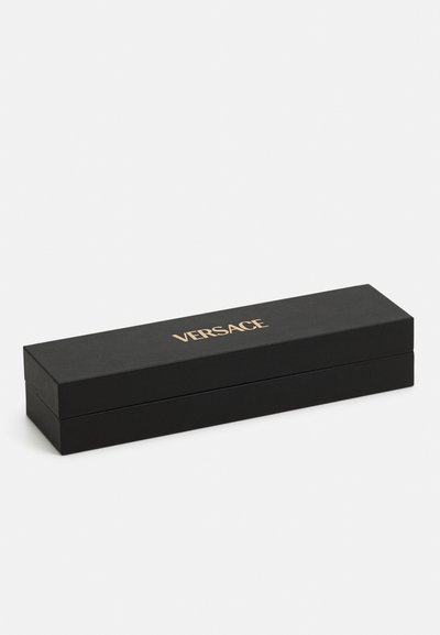 Versace NECKLACE - Verižica - silver-coloured/black