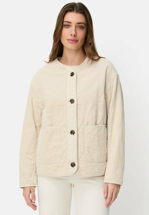 GEFÜTTERTER MIT WATTIERUNG - Overgangsjakke - pearl