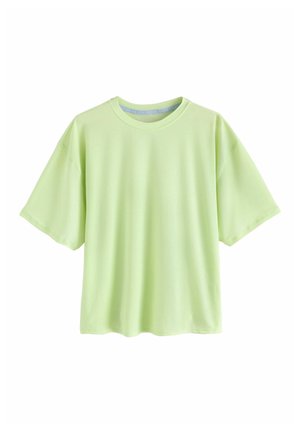 Next, REGULAR FIT - ACTIVE BOXY CREW NECK SHORT SLEEVE T-SHIRT - T-Shirt basic - lime green