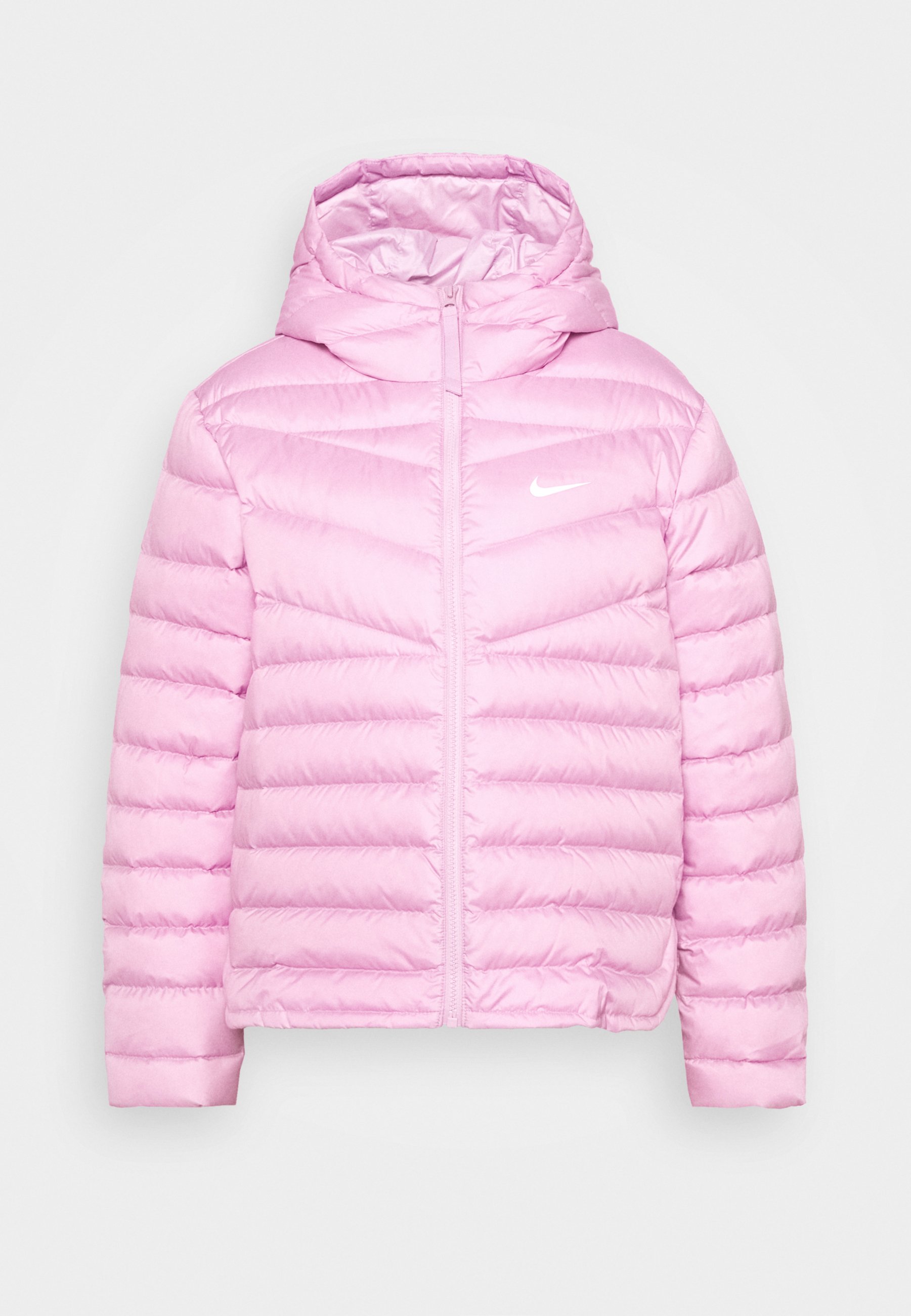 nike pink and white jacket