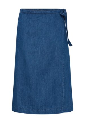 Part Two, DARYAPW - Jupe trapèze - medium dark blue denim
