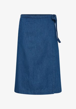 Part Two, DARYAPW - Jupe trapèze - medium dark blue denim