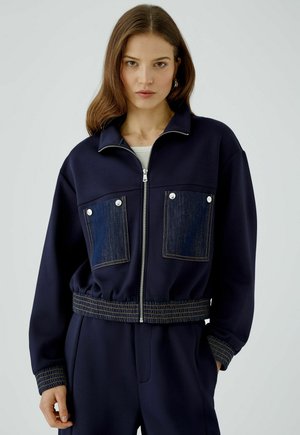 Oui, BLOUSON - Spijkerjas - darkblue