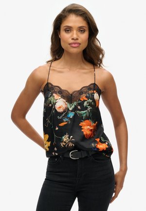 STUDIOS CAMI  - Top - whimsical black floral