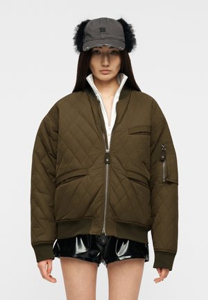 REBEL - Μπουφάν τύπου bomber - military green