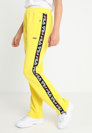 Fila THORA TRACK PANTS - Pantaloni sportivi - vibrant yellow