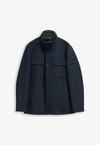 Seleccionado, blue small herringbone
