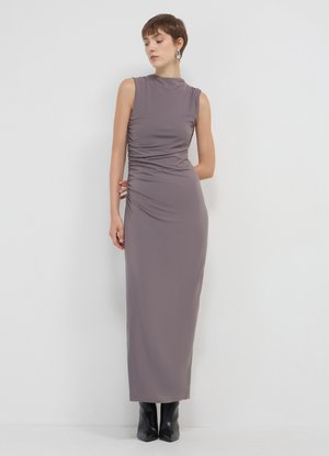 Calliope SMANICATO SPACCO  - Robe longue - grigio