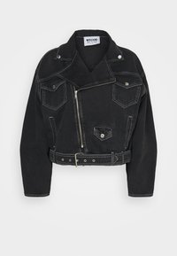 Moschino Jeans Women's Long Tailored Coat Black